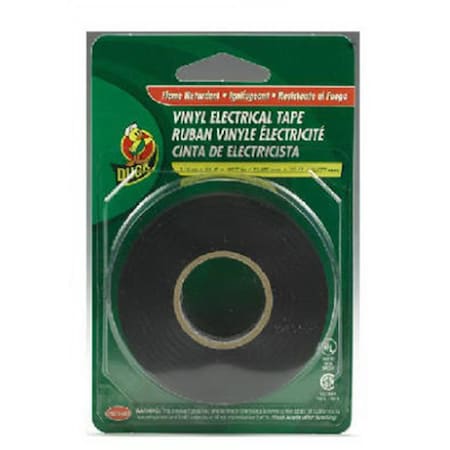 Duck Brand 0.75 In. X 66 Ft. Vinyl Electrical Tape, 6Pk 729266